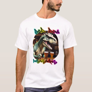 PUBASAURUS beroemd gemaakt door BAD Dino T-shirt