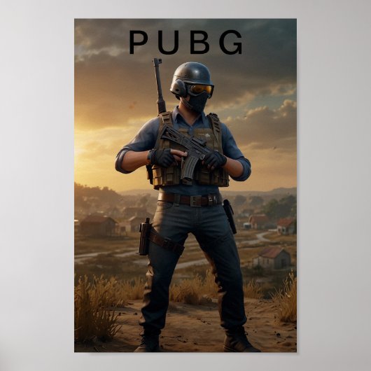 PUBG-poster Poster (Voorkant)