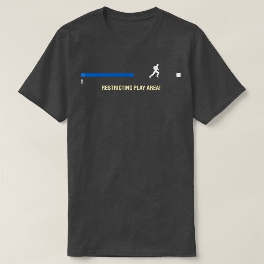 PUBG Restricting Play Area T-shirt (Design voorkant)