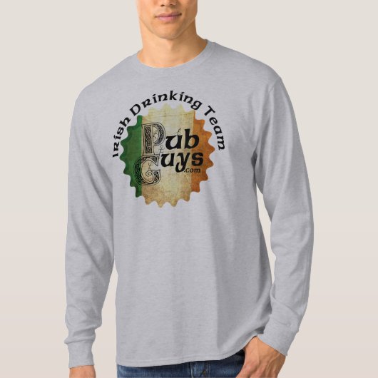 PubJongens Iers Drink Team T-shirt (Voorkant)