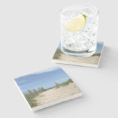 Public Access 32, Wright tsville Beach Stenen Onderzetter (Zijkant)