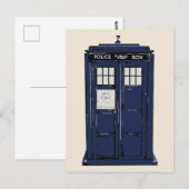 Public Call box van politie Briefkaart (Voorkant / Achterkant)