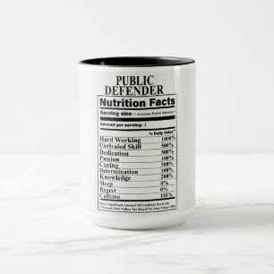 Public Defender Nutrition Facts Mok