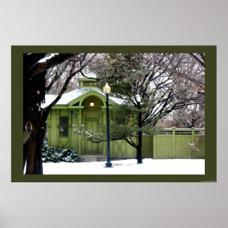 Public Garden Greens Poster