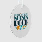Public Health Neurses Rock Ornament (voorkant)