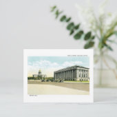 Public Library and State Capitol, Denver, CO Briefkaart (Staand voorkant)