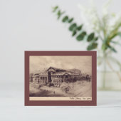 Public Library, New York City  Briefkaart (Staand voorkant)