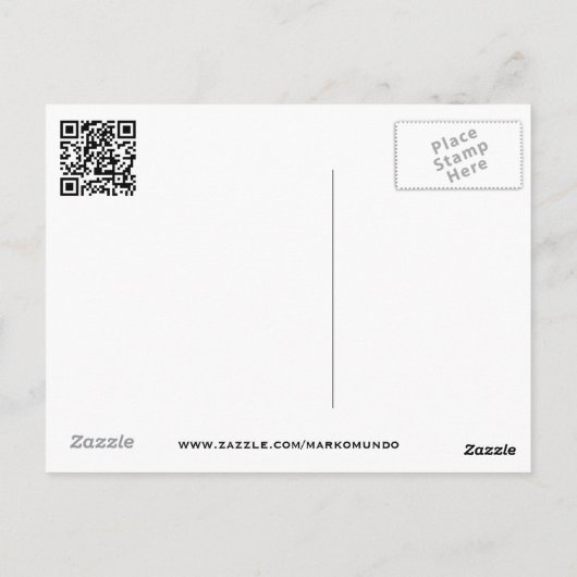 Public Library, New York City  Briefkaart (Achterkant)