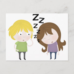 Public Narcolepsy Briefkaart