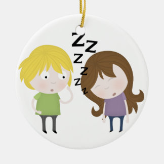 Public Narcolepsy Keramisch Ornament