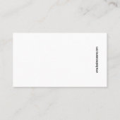 Public relations verbluffend geometrisch Visitekaa Visitekaartje (Achterkant)