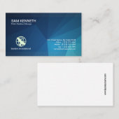 Public relations verbluffend geometrisch Visitekaa Visitekaartje (Voorkant / Achterkant)