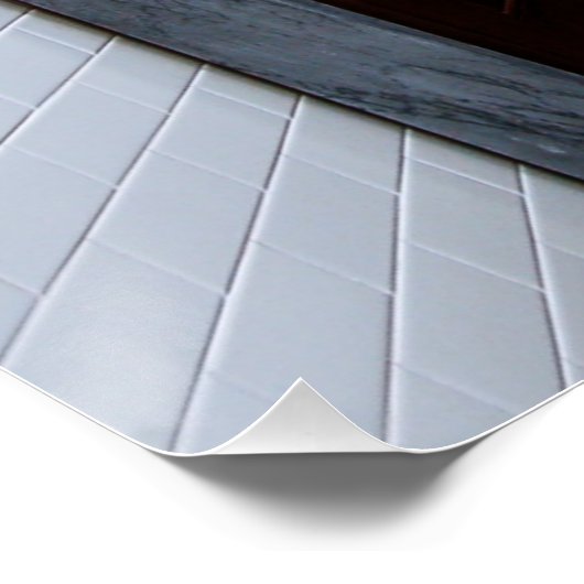 Public Rest Rooms. Perfect Poster (Hoek)