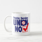 Public Service Union NO Koffiemok (Links)