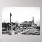 Public Square, Cleveland, 1900 Poster (Voorkant)