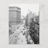 Public Square, Cleveland: 1915 Briefkaart (Voorkant)