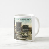 Public Square Cleveland Ohio 1910  Koffiemok (Voorkant rechts)