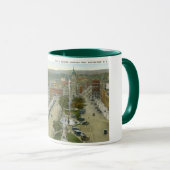 Public Square, Watertown NY 1928  Mok (Voorkant rechts)