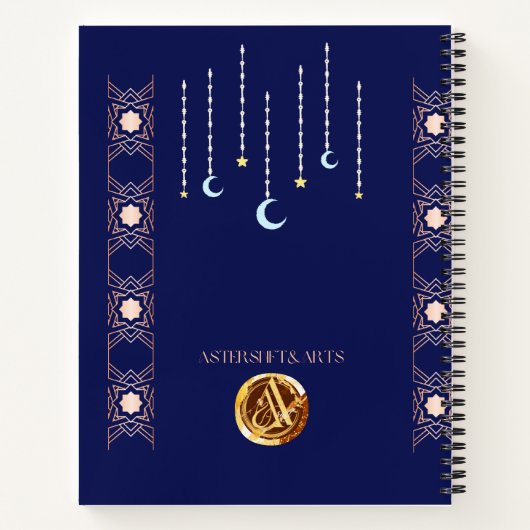 publicatieblad van ramadan notitieboek (Achterkant)