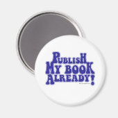 Publiceer Mijn Boekomslag van het Ontwerp van de A Magneet (Voorkant / Achterkant)