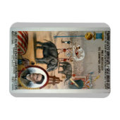  publiciteit poster - Londen Circus Magneet (Horizontaal)