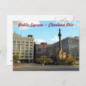 Publiek Briefkaart Cleveland Ohio (Voorkant / Achterkant)