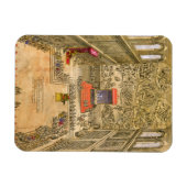 Publiek Chapel in het Vaticaan (kleurengraving) Magneet (Horizontaal)