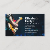 publiek concert gitarist y654 visitekaartje (Achterkant)