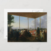 Publiek gegeven in Constantinopel Briefkaart (Voorkant / Achterkant)