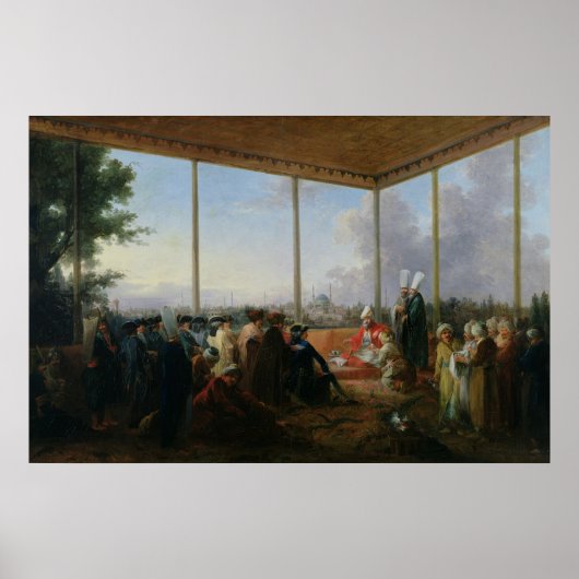 Publiek gegeven in Constantinopel Poster (Voorkant)