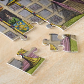 Publiek Hall, Cochin China, bord 88 van Le Cos. Legpuzzel (Zijkant)