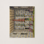 Publiek Hall, Cochin China, bord 88 van Le Cos. Legpuzzel (Verticaal)