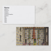 Publiek Hall, Cochin China, bord 88 van Le Cos. Visitekaartje (Voorkant / Achterkant)