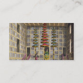 Publiek Hall, Cochin China, bord 88 van Le Cos. Visitekaartje (Achterkant)