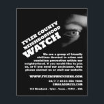Publiek Uitzicht, buurtgemeenschap Watch Advertent Flyer<br><div class="desc">Openbaar Uitzicht,  Buurt Gemeenschap Watch Adverteren Flyer door The Visitekaartje Store.</div>