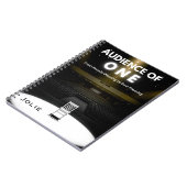 Publiek van een gepersonaliseerd onderzoeksjournaa notitieboek (Linkerzijde)