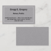  publiek Visitekaartje (Voorkant / Achterkant)