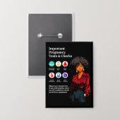 Publieke Gezondheid Anime Kunstwerk 2 Button (Voorkant / Achterkant)