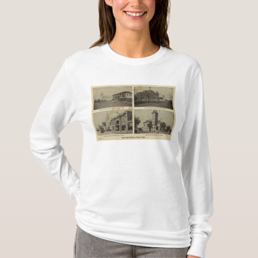 Publieke honden, Eugene, Oregon T-shirt (Voorkant)