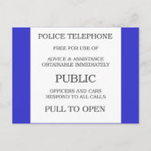 Publieke oproep briefkaart (Voorkant)