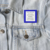 Publieke oproep vierkante button 5,1 cm (In situ)