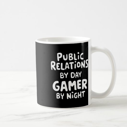 Publieke relaties koffiemok (Rechts)