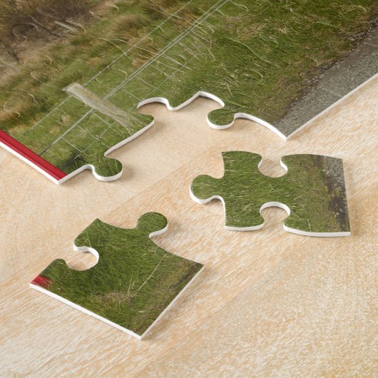 Publieke telefooncel, Ellishadder, nabij Staffin, Legpuzzel (Zijkant)