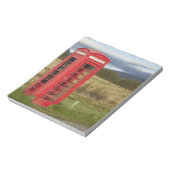 Publieke telefooncel, Ellishadder, nabij Staffin, Notitieblok (Linkerzijde)