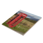 Publieke telefooncel, Ellishadder, nabij Staffin, Tegeltje (Zijkant)