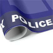 Publieke telefooncel van politie cadeaupapier (Rol Hoek)