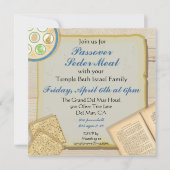 Publikatieuitnodiging voor Passover Seder-makerspa Kaart (Voorkant)
