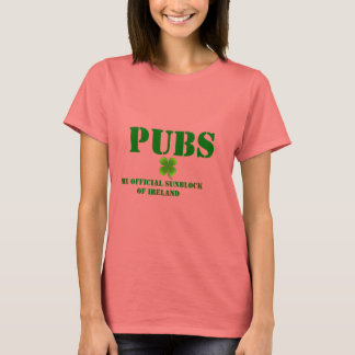 PUBS the Official Sunblock of Ireland Women's T T-shirt