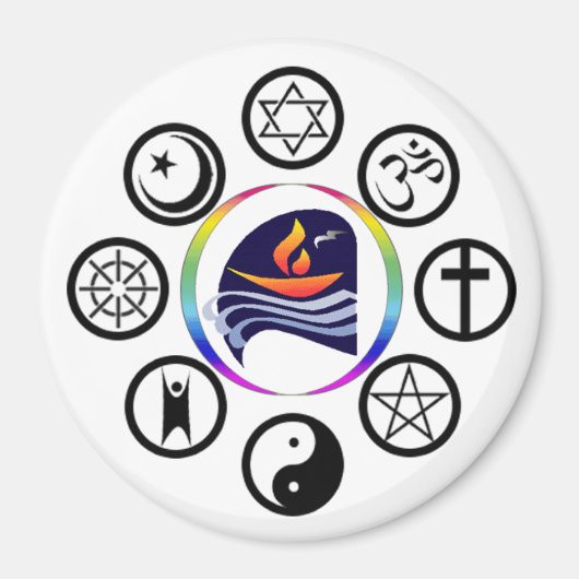 PUC Logo ronde magneet (Voorkant)