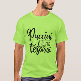 Puccini è il mio tesoro koffiemok t-shirt
